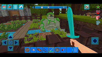 AdventureCraft 3D Block Building & Survival Craft Gameplay #3 (Android)