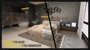 Interior Design Animation, Cool Shadows, lighting Effect, Daytime Transition  | Enscape Tutorial