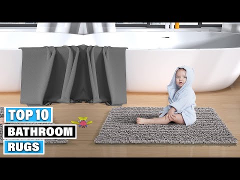 Video: Bathroom rug - style and safety in one