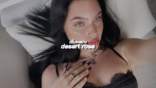 lolo zouaï, desert rose // slowed down to perfection