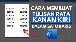 How to Align Text Left and Right on a Single Line | MS Word screenshot 5