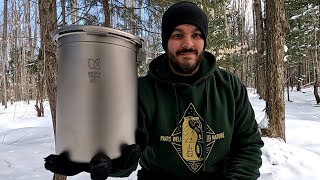 Backpacking Pressure Cooker by Keith Titanium - Ti6302 High Altitude Pressure Cooker