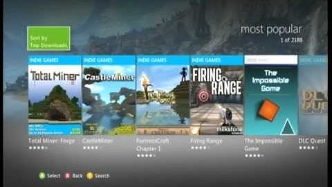 How to find Xbox Live Indie Games in the new Dashboard