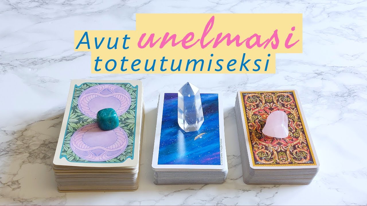 MIKÄ AUTTAA UNELMAASI TOTEUTUMAAN?🌈 🌟Sopii myös elämäntehtävään 🌟 Ajaton kanavointi 🌈✨