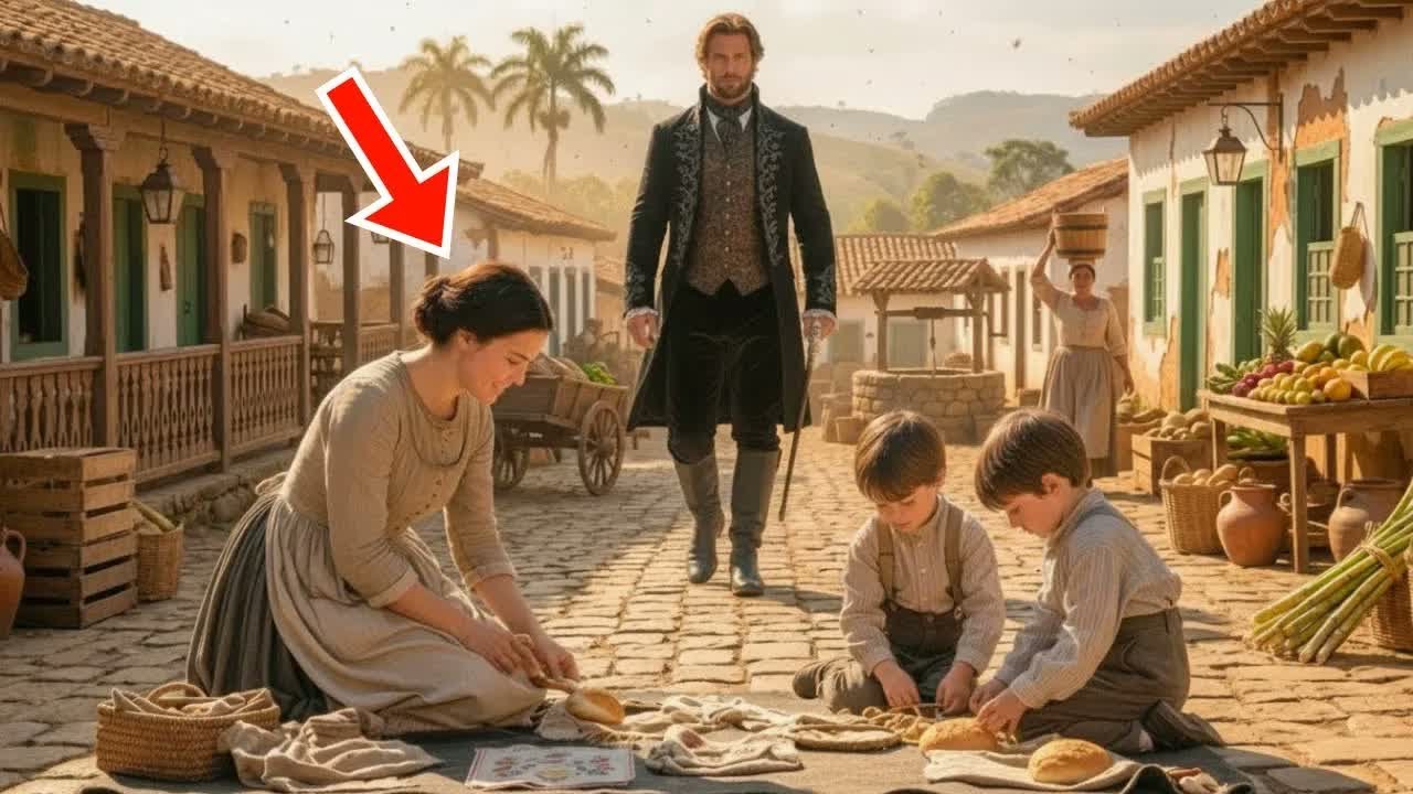 Barone vedovo incontra il suo amore d’infanzia nella piazza con due bambini — e ciò che fa cambi