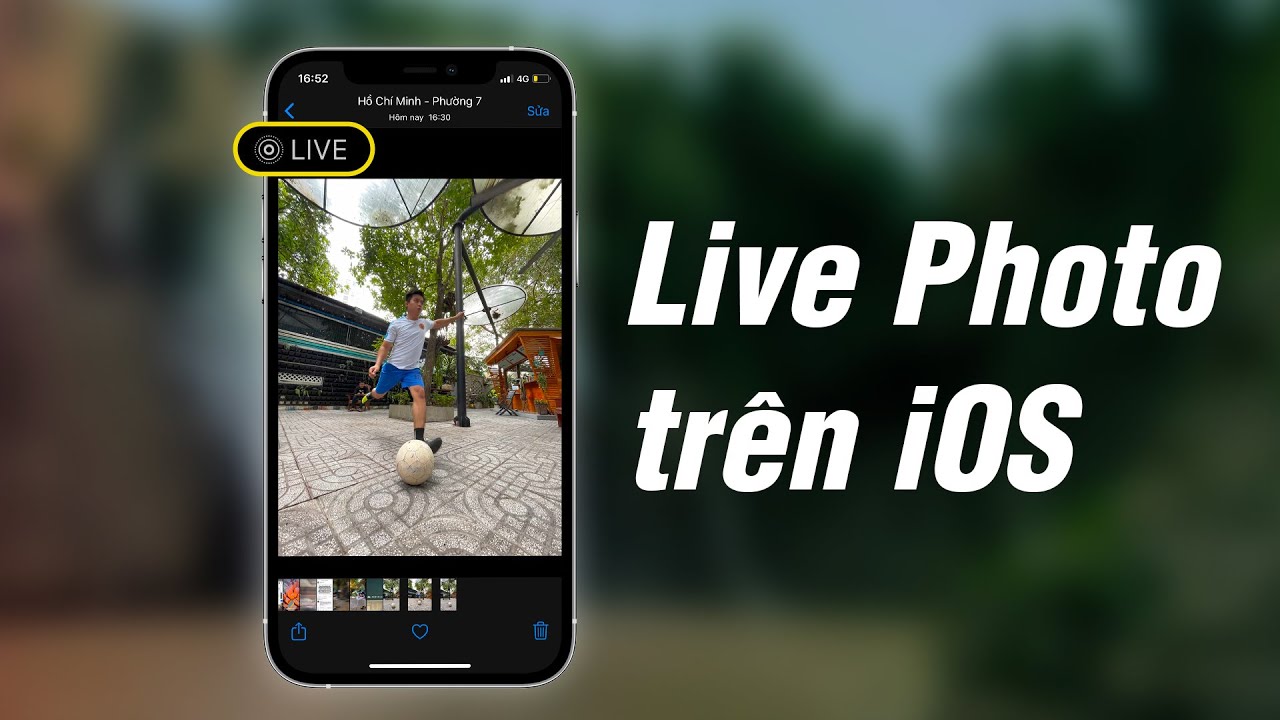 Sử dụng Live Photo trên iOS hiệu quả hơn!