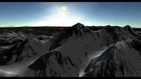 NASA World Wind Sunrise