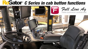 RoGator C Series Cab Buttons and Functions