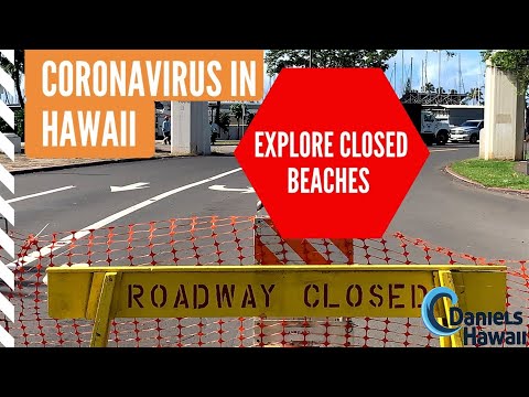 Hawaii Beaches Closed - Coronavirus Hawaii Closed Beaches Oahu - Covid19 in Hawaii