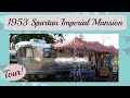 1953 Spartan Imperial Mansion vintage travel trailer camper
