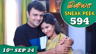 Iniya Serial Ep 594 Sneak Peek 10Th Sep 2024 Alya Manasa Rishi Saregama Tv Shows Tamil