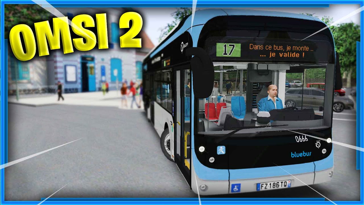 🚌OMSI 2 - Bolloré BlueBus 12M Sur Grand Paris Moulon (Ligne 17)😍