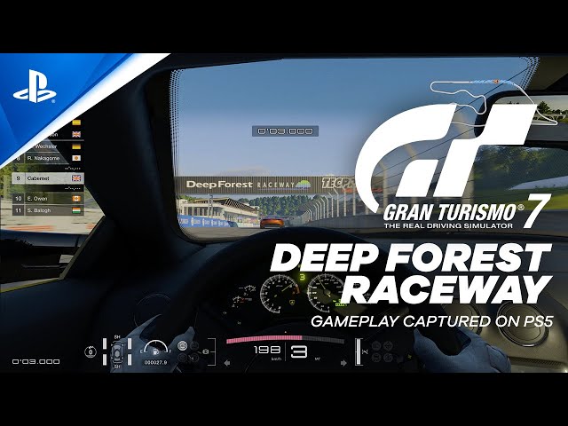 Gran Turismo 7 - Deep Forest Raceway Gameplay