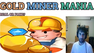 GOLD MINER MANIA. The Want to earn money, but STudio Photo Apps makes this game. Legit? screenshot 4