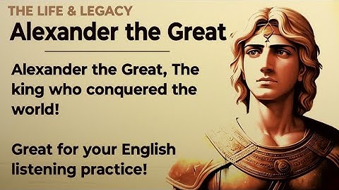 Alexander the Great || Learn English Through Story Level 2 💯 | Graded Reader || Improve Your English