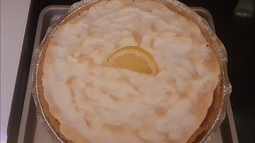 Lemon IceBox Pie With Meringue