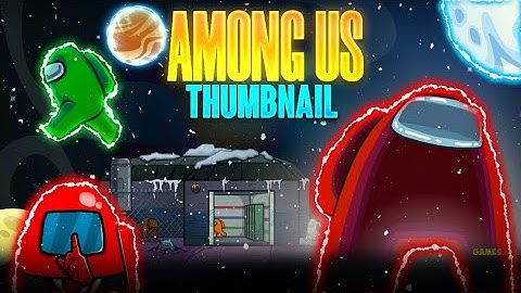 How To Make Among us thumbnail in Android | Among us thumbnail tutorial | Among us gfx pack
