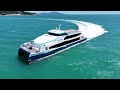 Incat crowther 45m aluminium 500 pax fast ferry delivered in dec 2023 for sun ferry  hong kong