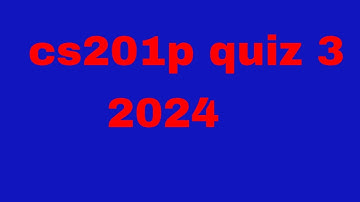cs201p quiz no 3 2024 midterm prepration