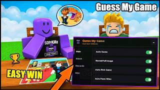 🎮 Guess My Game Script - AUTO GUESS, SEE HIDDEN IMAGE, AUTO FARM WINS & more screenshot 3
