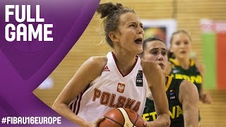 Poland v Lithuania - Full Game