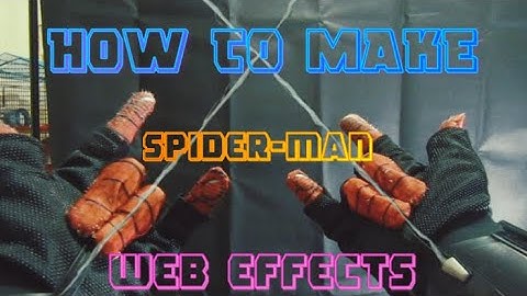 Spider-Man Web Effects | Wondershare Tutorial (OLD)