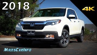 2018 Honda Ridgeline RTLE AWD  Ultimate InDepth Look in 4K