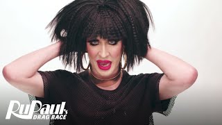 Detox's '80's Business Woman' Look | Makeup Tutorial | RuPaul's Drag Race