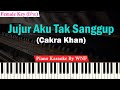 Cakra Khan - Jujur Aku Tak Sanggup Karaoke Piano Female Key