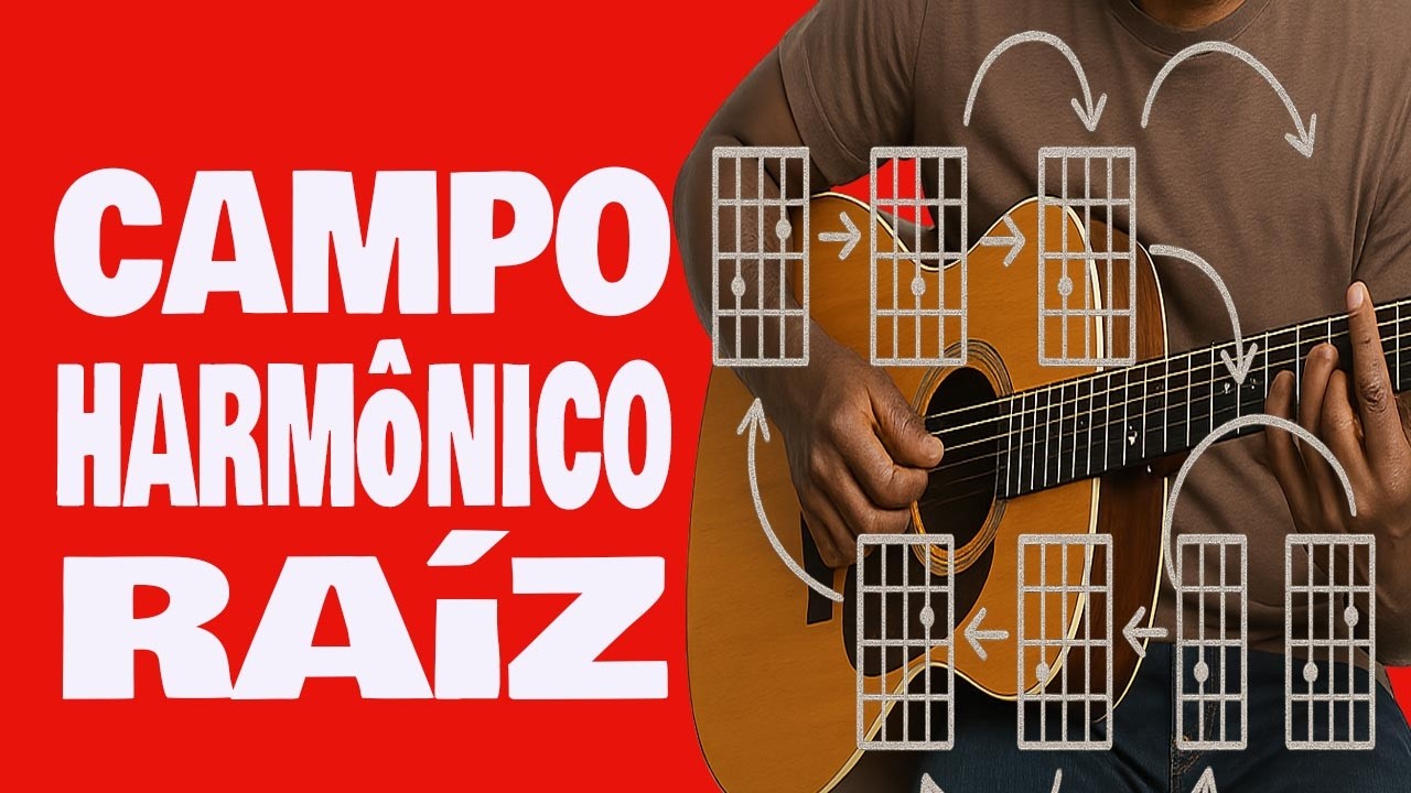 DOMINE o CAMPO HARMÔNICO no Violão com ESTE Método SIMPLES!