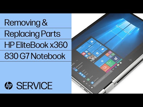 🛠️ HP EliteBook 830 G7 - disassembly and upgrade options 