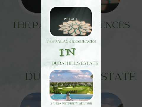 – Palace Residences Launching In Dubai Hills Estate – Palace Hotels & Resorts Permit : 1343254462