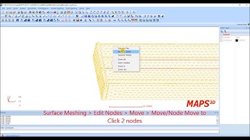 MAPS-3D V11 tutorial [Eng] : Modeler 8-2 : Mesh Editing-Length ratio