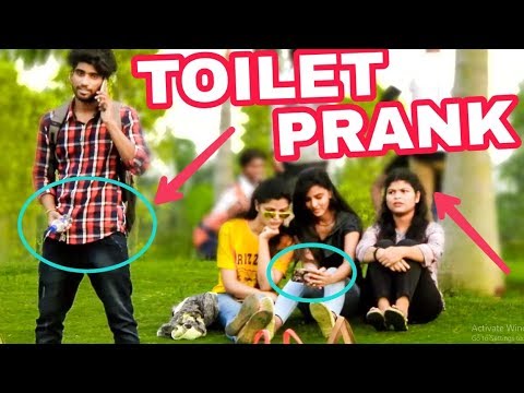toilet-in-front-of-girls-prank-in-india-2017|-peing-prank-janeshwar-mishra-park