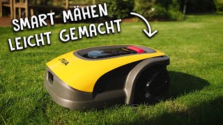 This is what the STIGA A1500 robotic lawnmower can do - construction, installation and cutting pa...