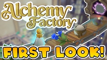 Is this new alchemy & automation game any good? First look at Alchemy Factory!
