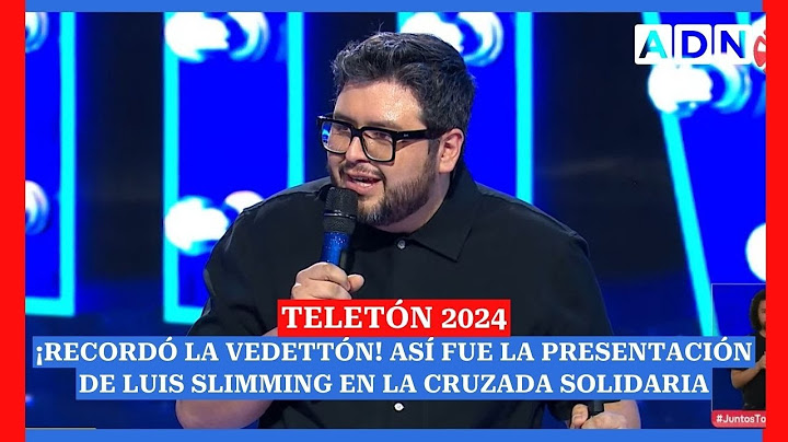 Teletón 2024 | Repasó a Camila Polizzi y Cathy Barriga: así fue la presentación de Luis Slimming