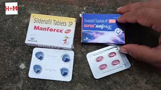 दोनो मे बेस्ट कौन है ? जिसका साइड इफ़ेक्ट न हो | Manforce Tablet Vs Super Manforce Tablet | Manforce screenshot 2