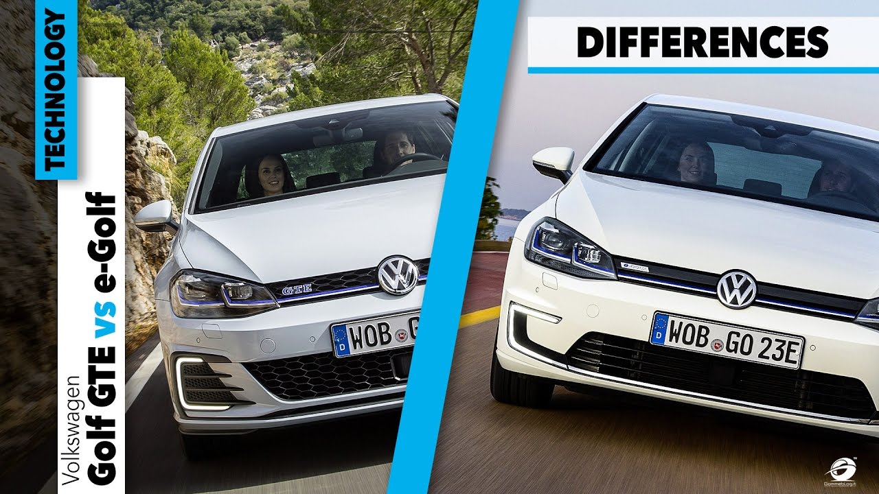 Volkswagen GTE vs VW e-Golf - HOW IT'S MADE + Car Review and Differences - YouTube