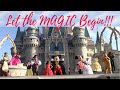 "Let The MAGIC Begin" Opening Ceremony at Magic Kingdom!!!