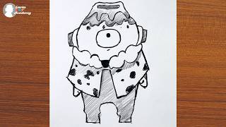 How to Draw Chibi Jogo (Jujutsu Kaisen) for Beginners