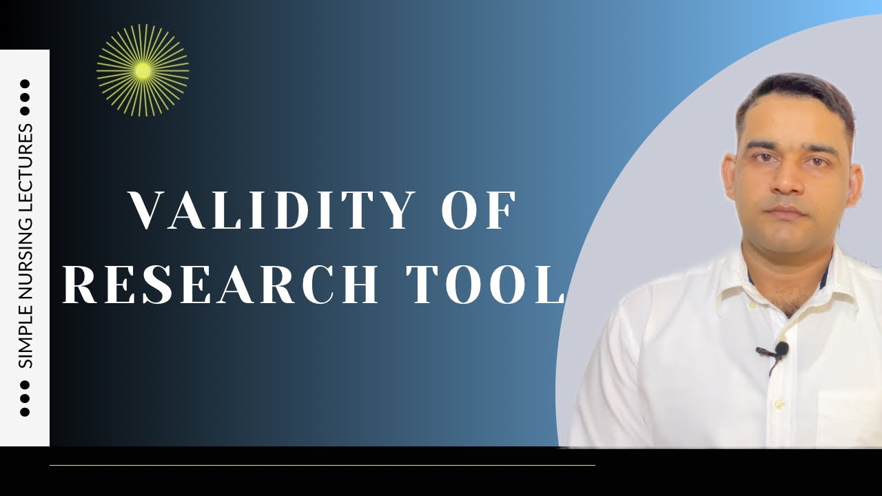 research tool validation