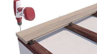 Remoclip - Sistema Di Fissaggio Listoni Decking Legno