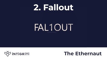 Ethernaut - 2 - Fallout