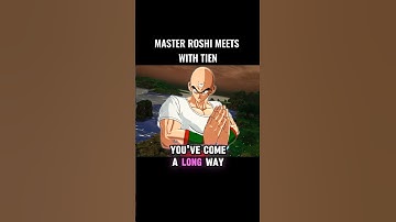 Master Roshi Meets With Tien Lol 🤯 #crashout #masterroshi #sparkingzero #dragonball #dbz