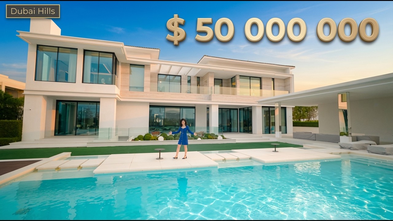 Что внутри виллы за $50M в Дубае: секреты планировки, инженерия, Hermes, Steinway (Dubai Hills)
