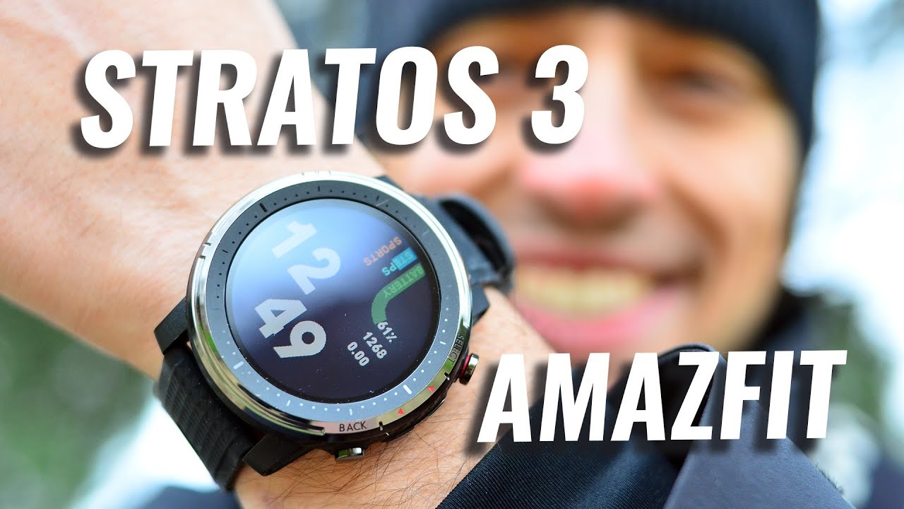 Amazfit Stratos 3 análisis  148 características detalladas