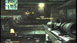 MW3 Quickscoping Gameplay in Kill Confirmed