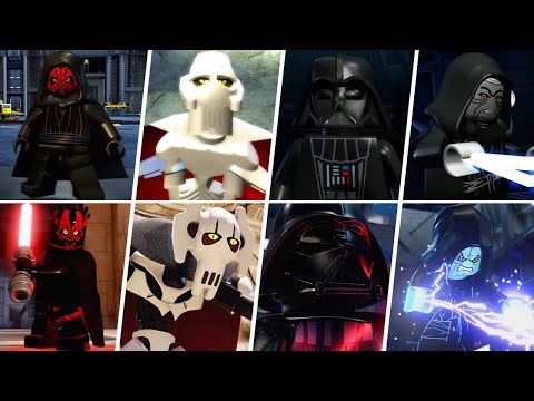 Видео: Все интро боссов в LEGO Star Wars The Skywalker Saga vs Complete Saga