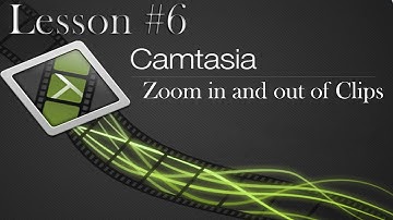 techsmith Camtasia Studio 8 Lesson 6 - Zoom in and out of clips